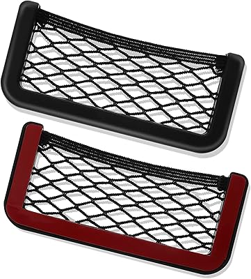 The white shop 2 pièces grand support de filet de rangement de voiture en plastique abs poche de chargement de bateau de camping-car poche en maille encadrée avec vis pour filet de camping-car (20 x 8 cm). Diaytar Sénégal : Votre guichet unique pour tous vos achats