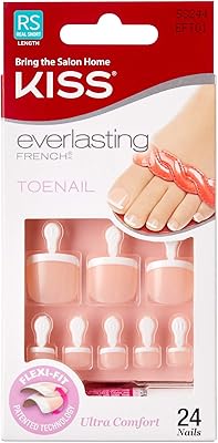 Kit de pédicure éternel faux ongles sans colle longueur courte style