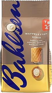 Waffletine minis à la vanille balsun - mini-gaufrettes fines fourrées à la vanille - 75g. Un océan de bonnes affaires sur Diaytar Sénégal