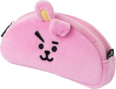 Trousse à crayons officielle bt21 - bt21, rose biscuit, moderne