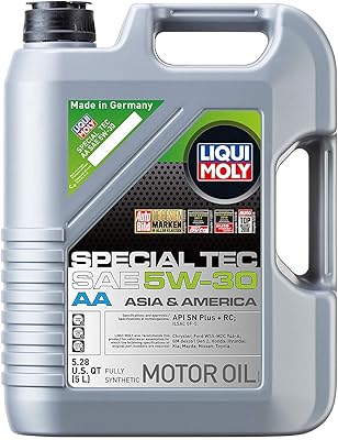 Huile moteur liqui moly special tec aa 5w30 20138, 5l