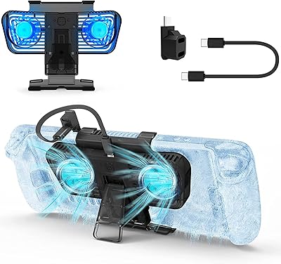 Ventilateur de refroidissement rvb pour steam deck et nintendo switch oled