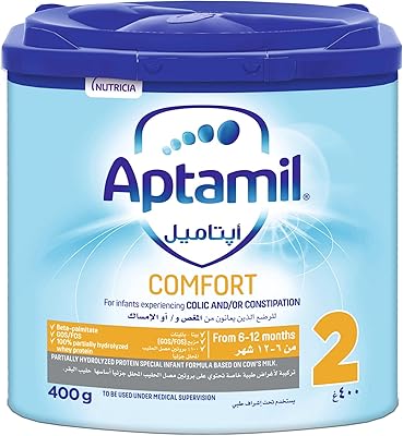 Lait en poudre confort 2 pour le premier stade des enfants