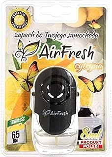 Désodorisant pour voiture air fresh 8 ml fabriqué en pologne (citron)