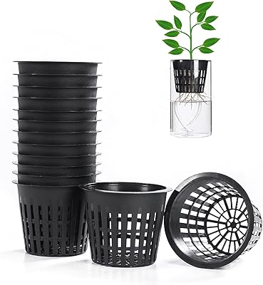 Ensemble de pots de plantes en maille, panier en plastique durable pour plantes