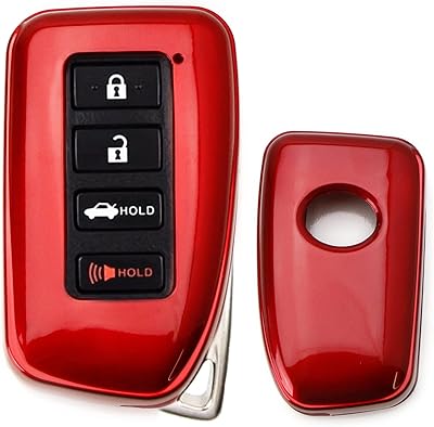 Couvercle de protection rigide pour porte-clés ajdm toy avec finition brillante en rouge compatible avec lexus is gs rc cn false de 2e génération,. Commandez en toute confiance sur Diaytar, votre marketplace de confiance