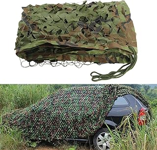 Filet de camouflage 3m x 2m en tissu oxford pour la chasse, le tir