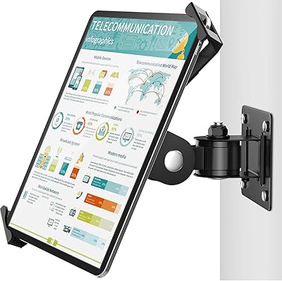 Support mural pour tablette abovetek - convient aux tablettes de 7 à 11