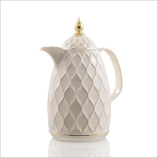 Flacon à café thermique rose rs-2323 (1,0 l, blanc cassé a01)