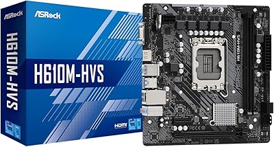 Asrok h610m-hvs 1700 socket 2 ddr4