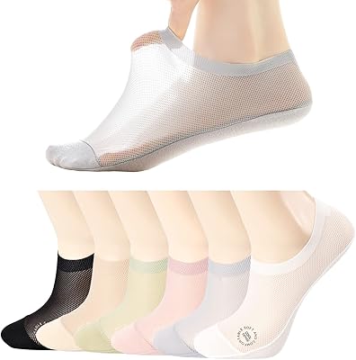 Chaussettes de cheville invisibles respirantes en coton pour femmes chaussettes de sport