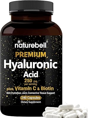 Suppléments d'acide hyaluronique nature bell - 200 gélules