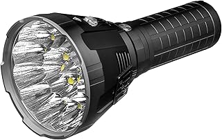 Lampe de poche ms18 emalent 100 000 lumens, cree xhp70.2 18 led, puissante