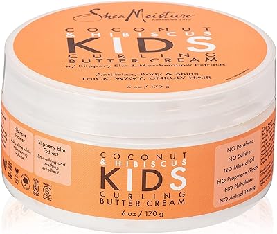 Crème pour enfants au beurre de curlin shea moisture avec noix de coco