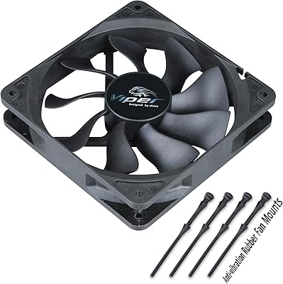 Ak-fn065 ventilateur pwm haute performance 120 mm black edition