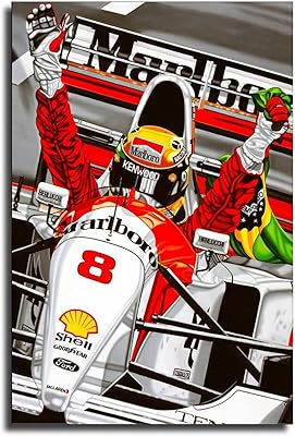 Maisuimawe ayrton senna f1 formula nordic canvas art poster avec photo impression murale moderne pour décoration de chambre familiale, 16 x 24 pouces (40 x 60 cm). L'alternative e-commerce intelligente au Sénégal : Diaytar