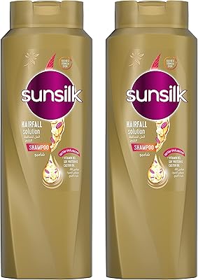 Shampoing anti-chute sunsilk, 700 ml, paquet de 2, blanc