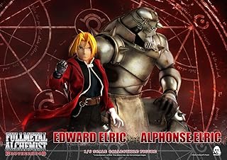 Full metal alchemist brotherhood : edward et alphonse aleric collection de figurines à
