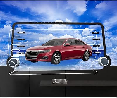 Xcywb accord 2022 protecteur d'écran pour honda 2018-2022 8 pouces accessoires tactile affichage