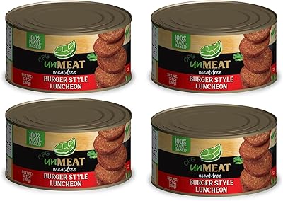 Déjeuner de burger sans viande anmet (360 grammes x 4)