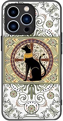 Ganyuu ancient egypt anderson cat pattern back phone cover, pour apple iphone 13