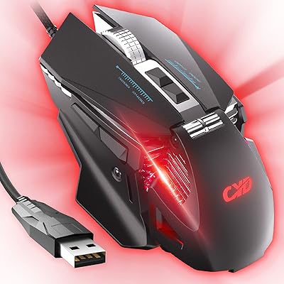 Souris de jeu filaire cyd c300 avec port usb 3.0 pour ordinateur portable