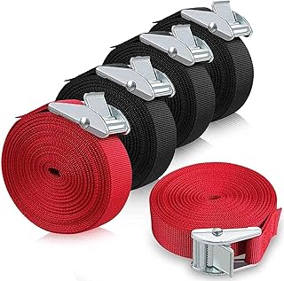Sangles d'arrimage réglables pour kayak avec boucle pour chargement, bagages, moto, camion, suv
