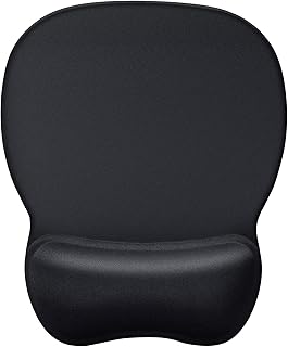 Tapis de souris ergonomique avec support de poignet, tapis de souris en gel