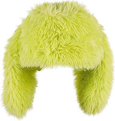 Chapeau de lapin pour filles oreilles en fourrure couverture d'hiver bonnet