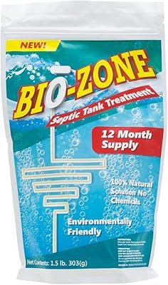 Nettoyant et traitement de fosse septique 100 % naturel maintient les systèmes