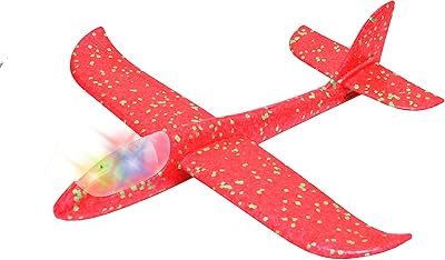 Toyland jouet de planeur volant à main de 48 cm avec lumière led