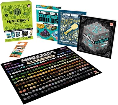 Minecraft the ultimate builder's collection gift box : le cadeau idéal