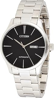 Montre décontractée citizen pour unisexe, analogique, acier inoxydable - nh8350-83e
