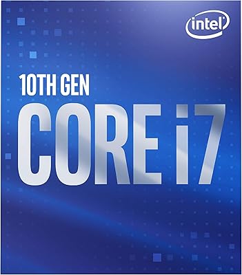 Processeur d'ordinateur de bureau intel core i7-10700 à 8 cœurs jusqu'à 2,9 ghz