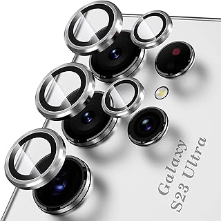 Protecteur d'objectif d'appareil photo samsung galaxy s23 ultra couvercle en verre