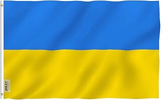Uniquement le drapeau de l'ukraine de fly breeze 3 x 5 pieds