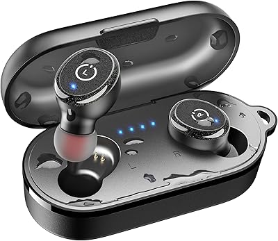 T10 écouteurs sans fil bluetooth 5.0 avec étui de chargement