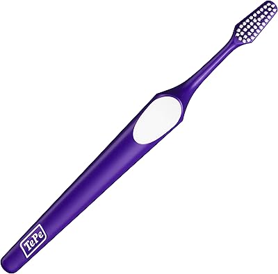 Mini brosse à dents tepe avec un design innovant de poils à deux niveaux pour un nettoyage simple et facile des dents / 1 x mini brosse. Faites des économies avec Diaytar, le leader du e-commerce discount au Sénégal