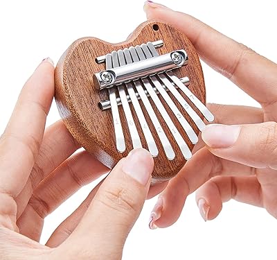 Mini piano kalimba à 8 touches pour débutants, cadeaux pour enfants et amateurs