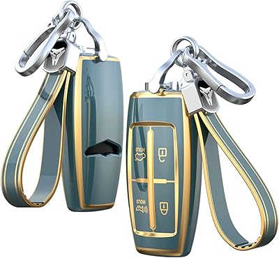 Couvercle de clé de voiture en cuir tpu avec porte-clés pour genesis gv70 gv80 g80. Faites-vous plaisir sans culpabiliser avec Diaytar