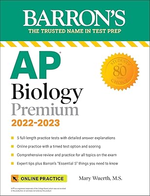 Ap biologie prime, 2022-2023 : 5 tests pratiques + examen complet + pratique
