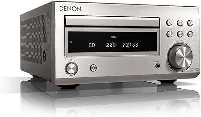 Récepteur hi-fi denon rdcm41dab avec lecteur cd, récepteur audio hi-fi, bluetooth, 2 x