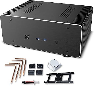 Akasa maxwell pro | boîtier mini itx sans ventilateur tout en aluminium