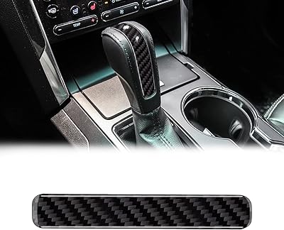 Pommeau de levier de vitesse en fibre de carbone compatible singica accessoires décoration