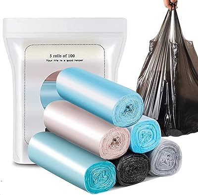Limay khh petits sacs poubelles en plastique 6 rouleaux-120 pièces doublures de poubelle pour bureau. Catalogue géant, prix mini chez Diaytar Sénégal