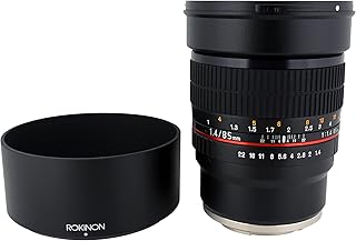 Objectif fixe ultra large m-fx 85 mm f1.4 pour appareils photo à montage
