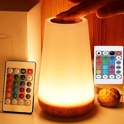 Lampe magique tactile créative lampe de table de chevet à commande portable