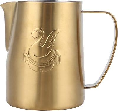 Pichet mousseur à latte polyvalent en acier inoxydable 304, tasse d'eau sûre