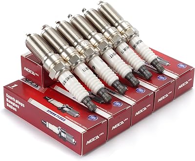 41103 pack de 6 bougies d'allumage pour buick 2004-2007 rainier