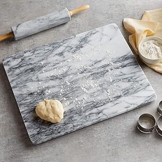 Assiette en marbre gris blanc pour couper/trancher/servir des aliments/planche à pain 40 x
